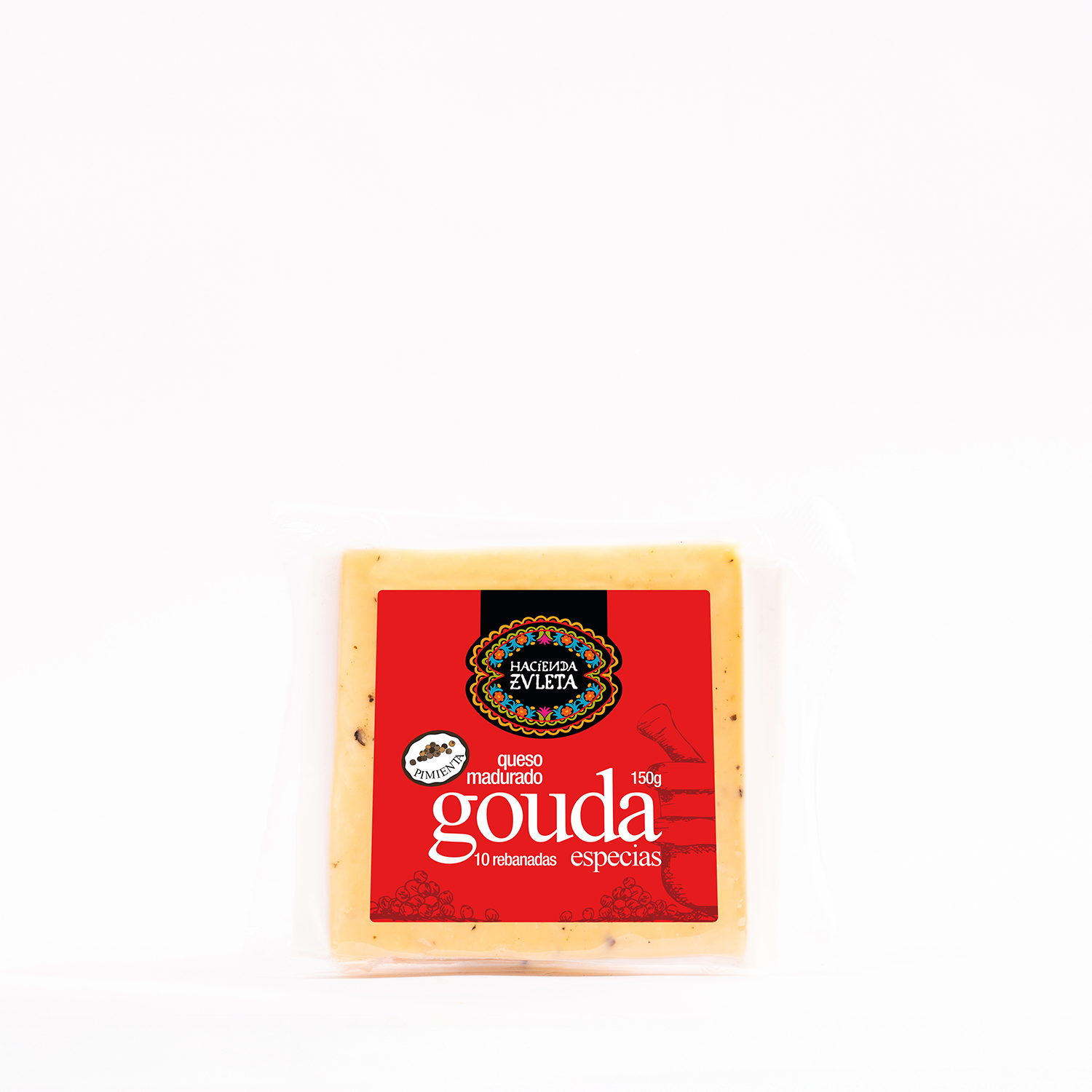 Gouda Pimienta rebanado 150g