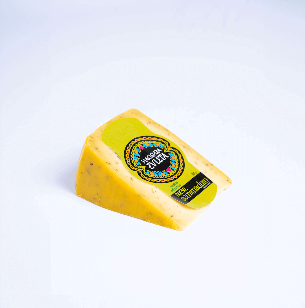 Hierbas del Campo cuña 300g - queso especiado