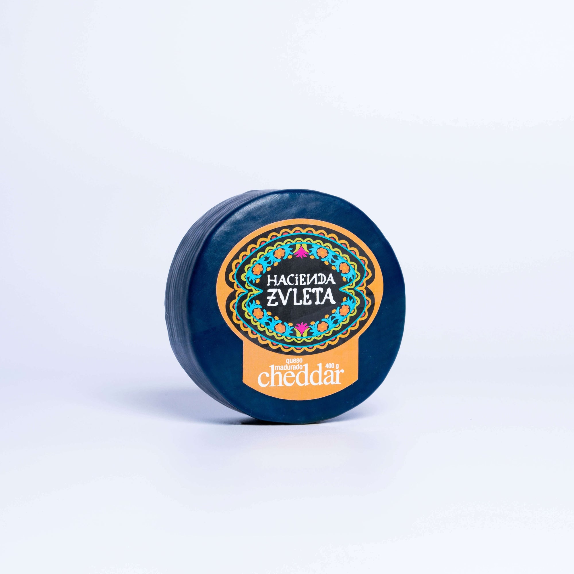 Cheddar 400g - queso semimaduro