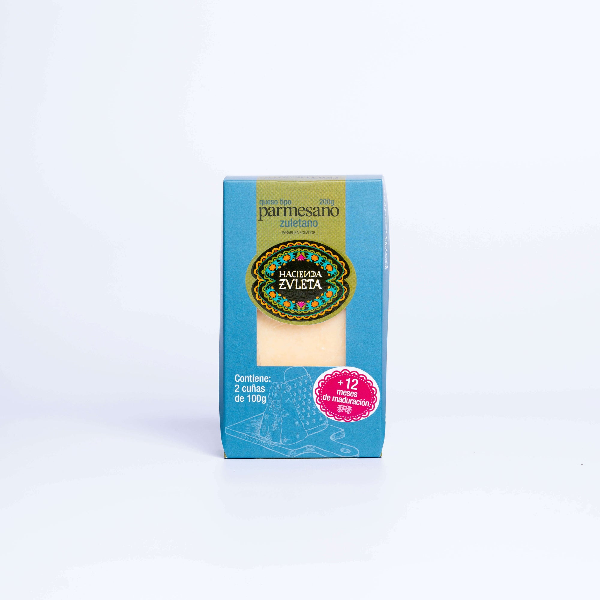 Zuletano Tipo Parmesano cuña 200g - queso maduro