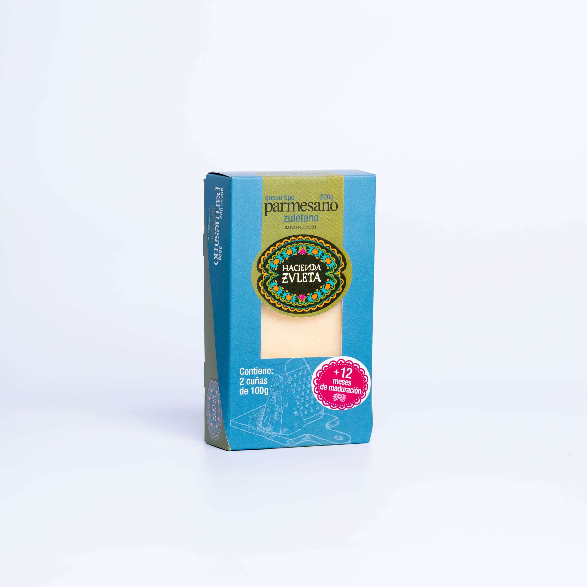 Zuletano Tipo Parmesano cuña 200g - queso maduro