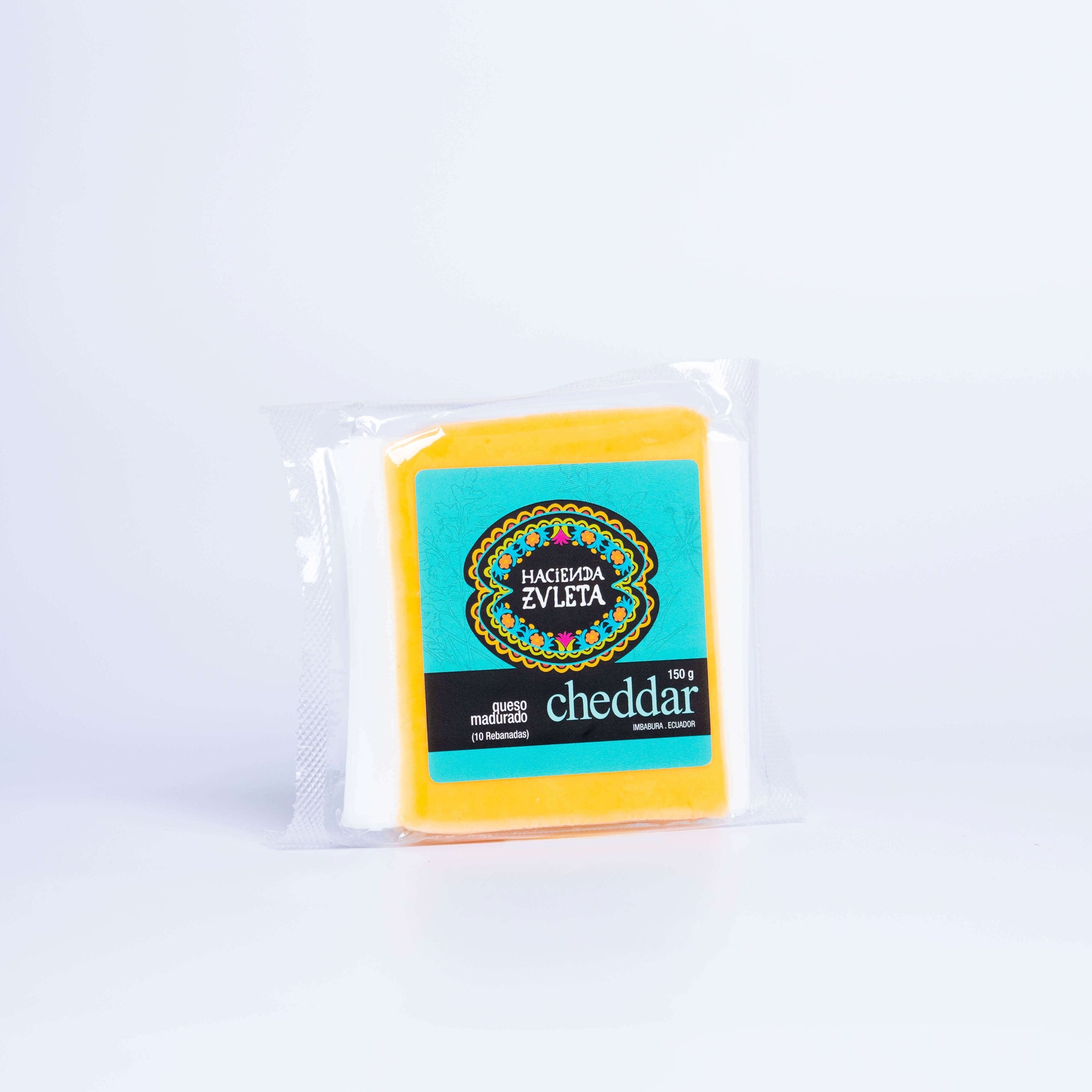 Cheddar rebanado 150g - queso rebanado